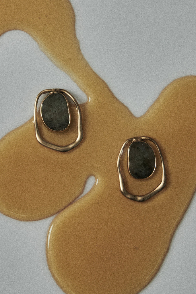 Labradorite Talisman Earrings - Nakamol