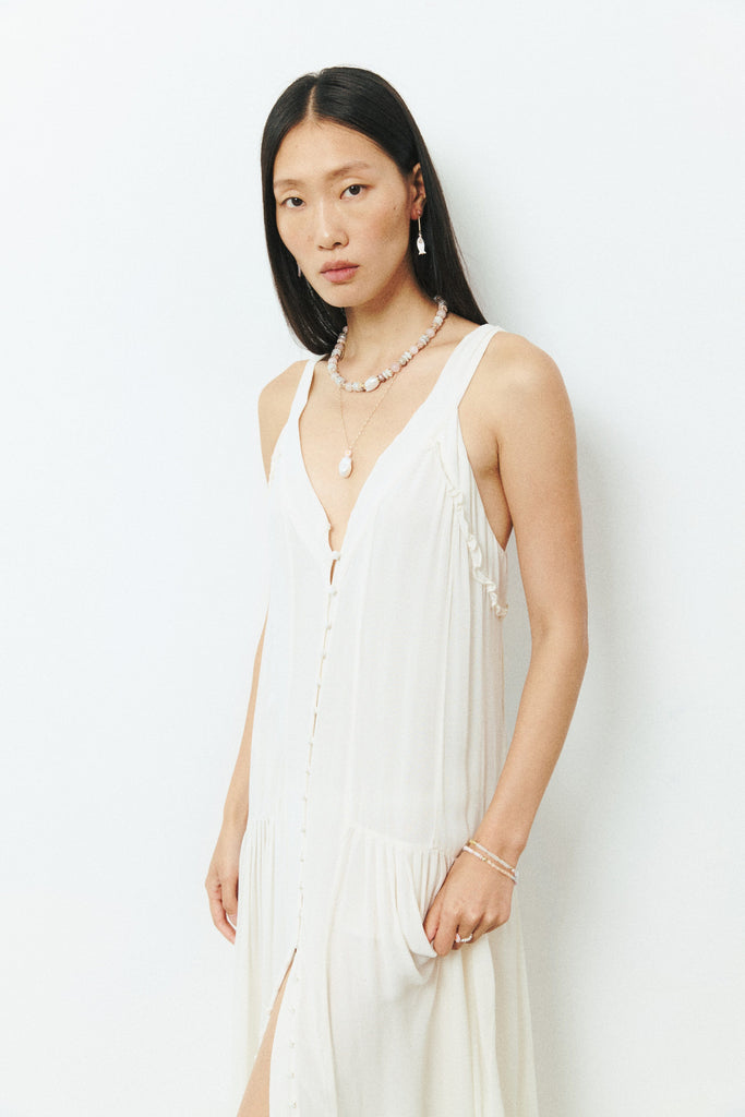 Fish Shell Drop Earrings - Nakamol