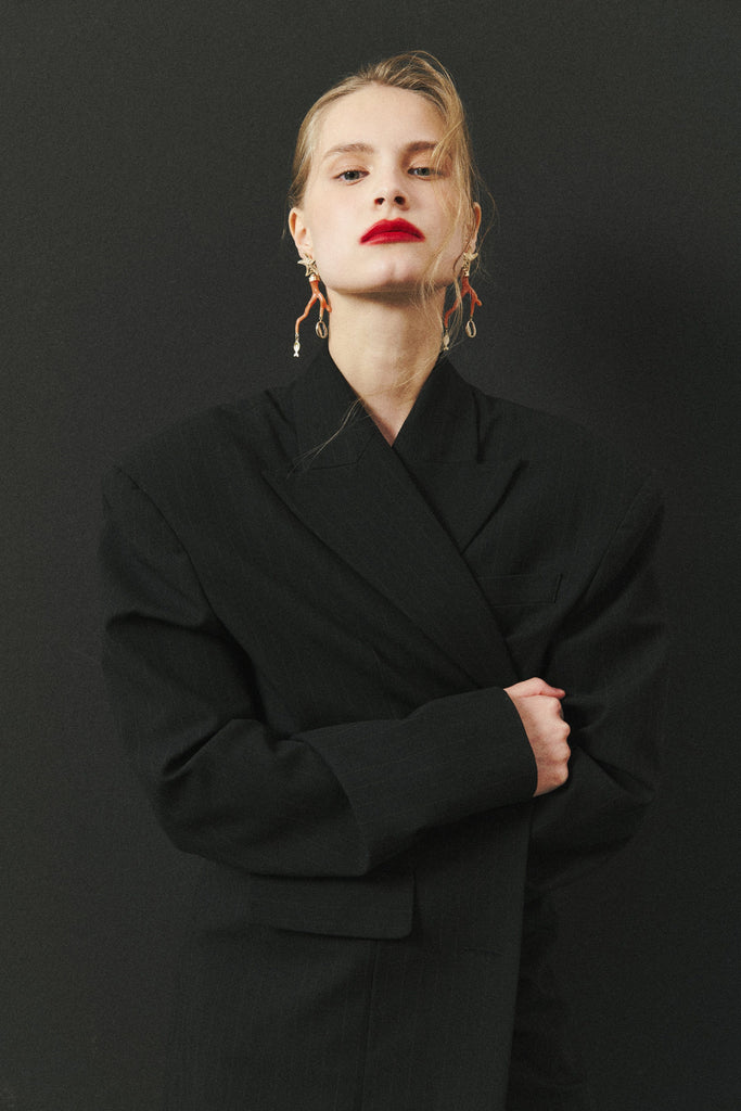 Coral Charm Earrings - Nakamol