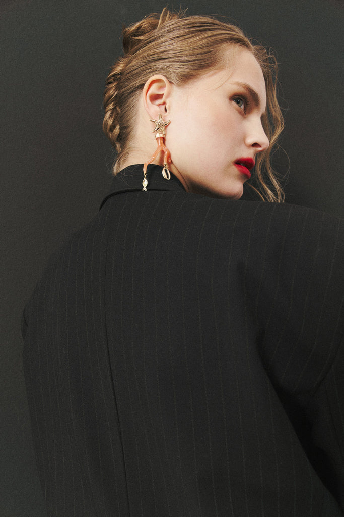 Coral Charm Earrings - Nakamol