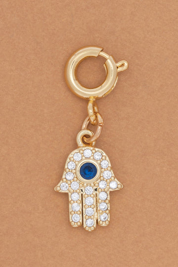 Hamsa Ring Clasp Charm - Nakamol