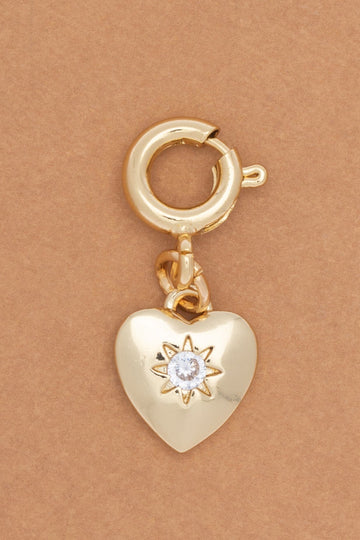 Heart Ring Clasp Charm - Nakamol