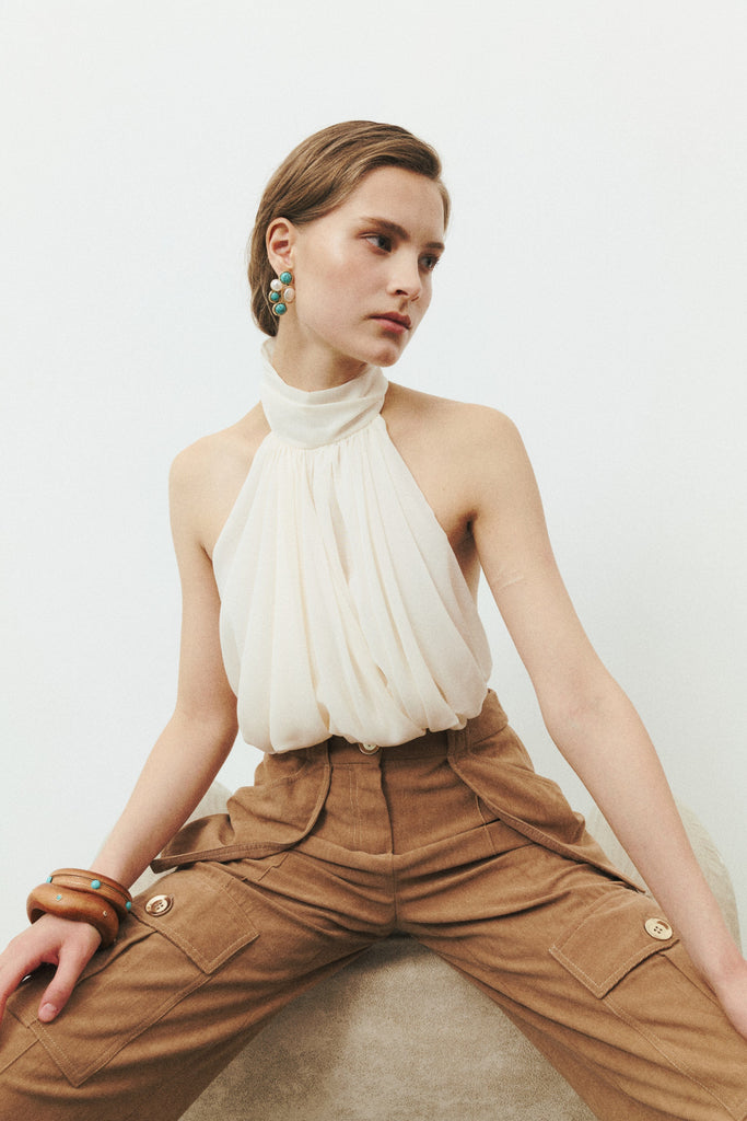 Caramel Brown Bangle - Nakamol