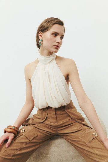Caramel Brown Bangle - Nakamol