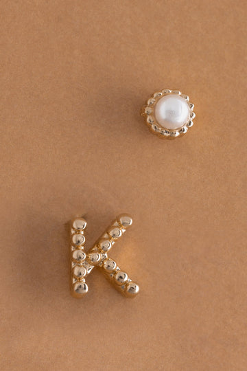 Pearl K Ball Stud Earrings - Nakamol