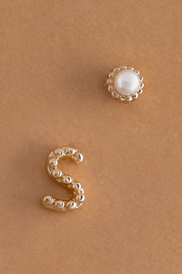 Pearl S Ball Stud Earrings - Nakamol