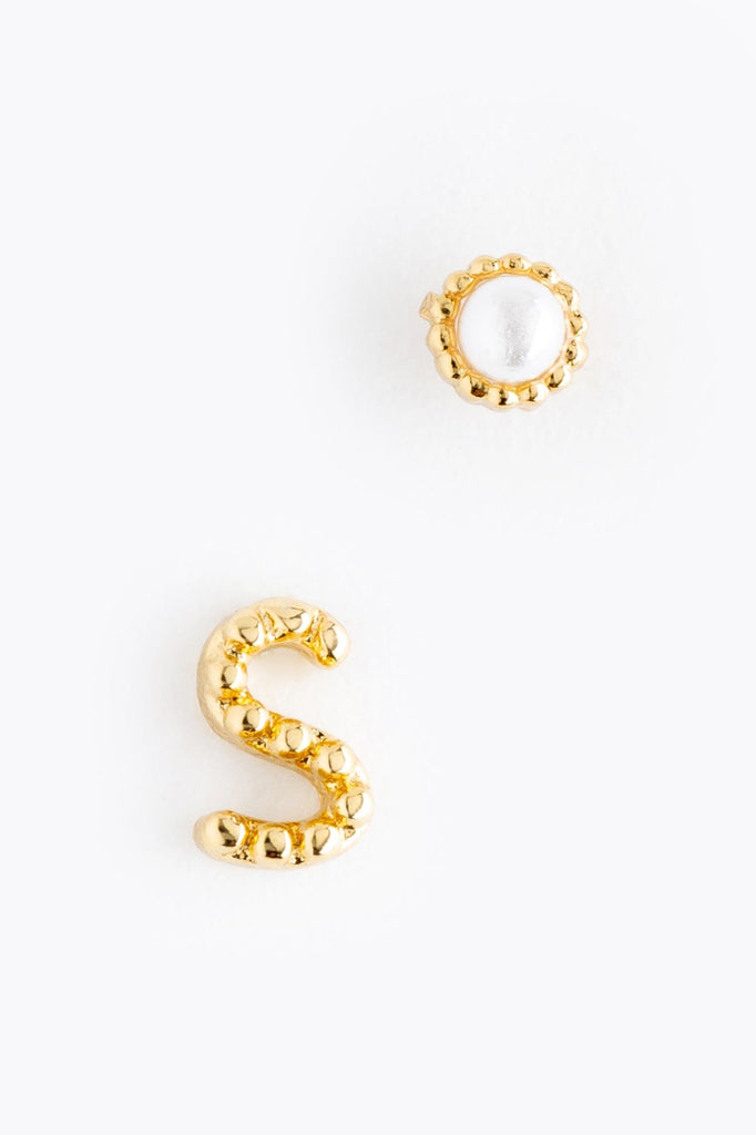 Pearl S Ball Stud Earrings - Nakamol