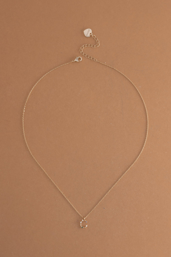 C Constellation Charm Gold Necklace - Nakamol