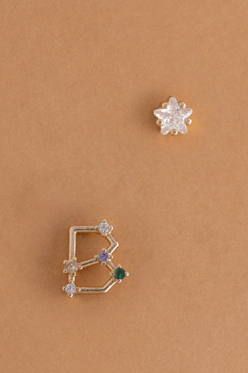 B Constellation Earrings - Nakamol