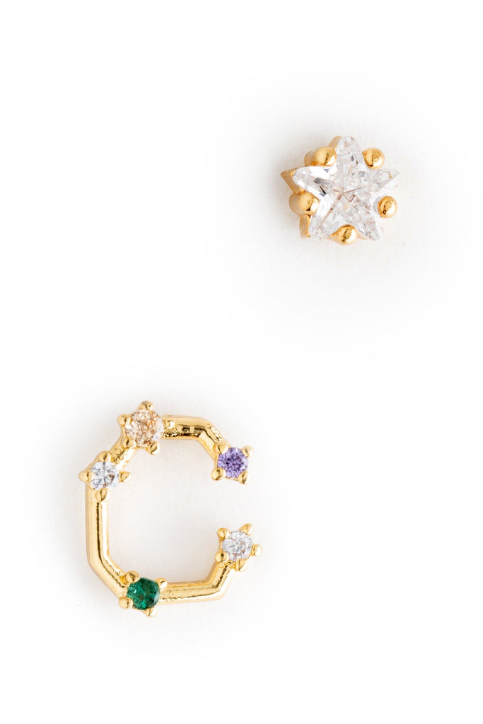 C Constellation Earrings - Nakamol