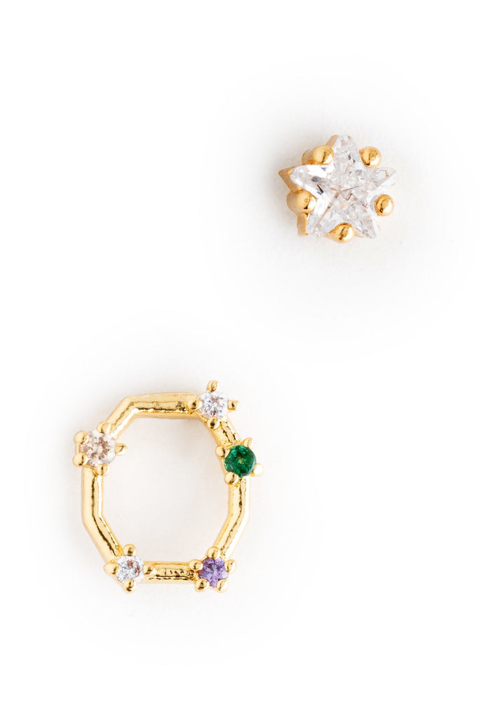 O Constellation Earrings - Nakamol