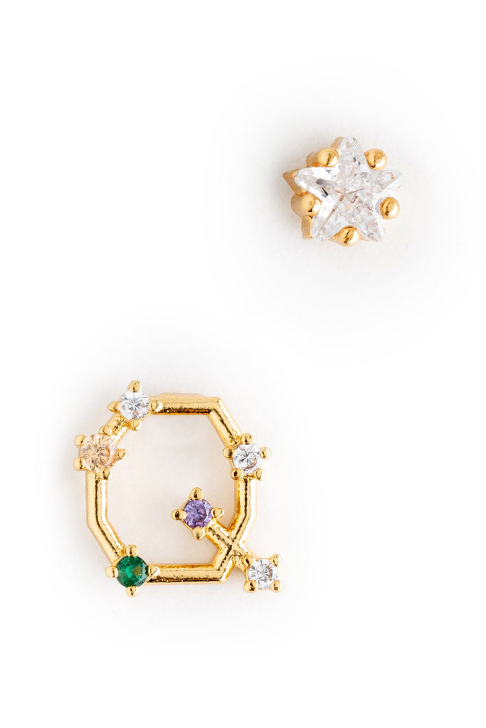 Q Constellation Earrings - Nakamol