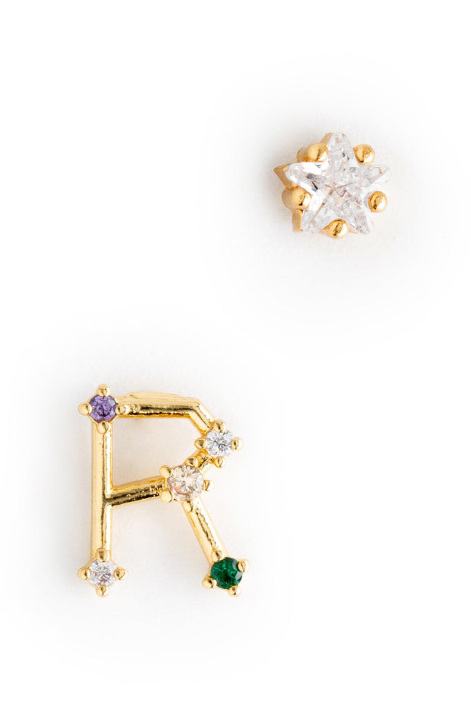 R Constellation Earrings - Nakamol