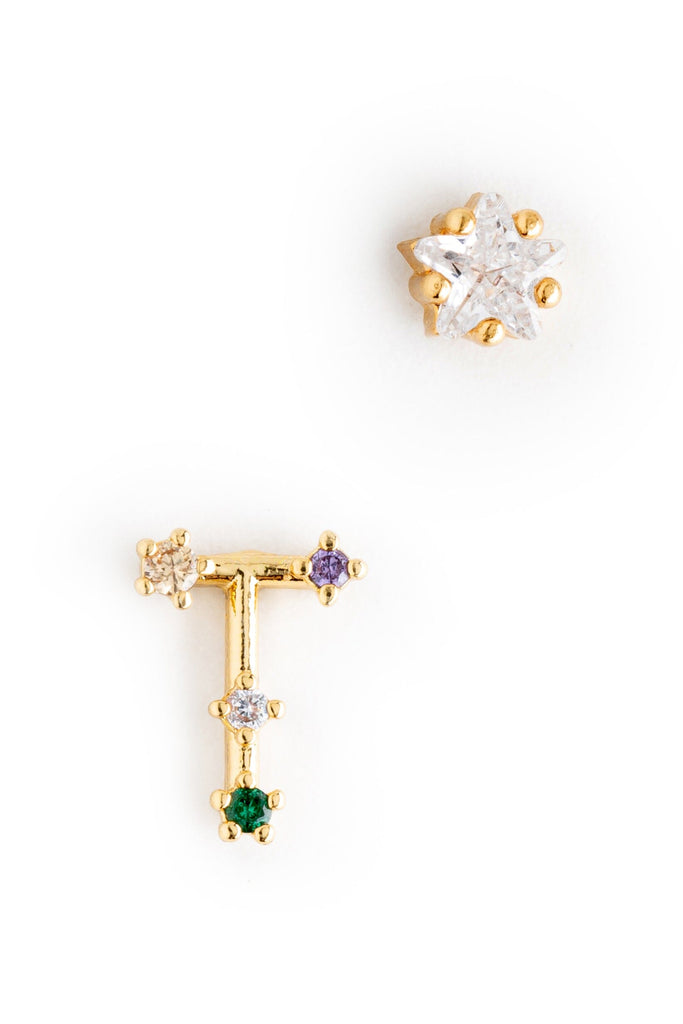 T Constellation Earrings - Nakamol
