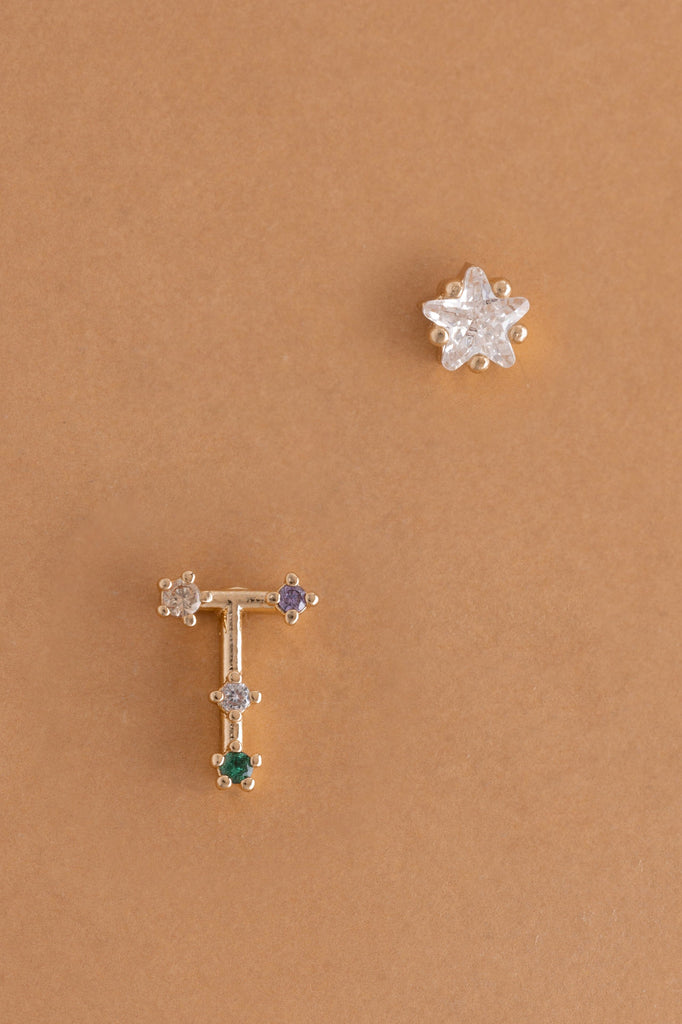 T Constellation Earrings - Nakamol
