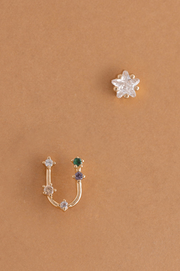 U Constellation Earrings - Nakamol