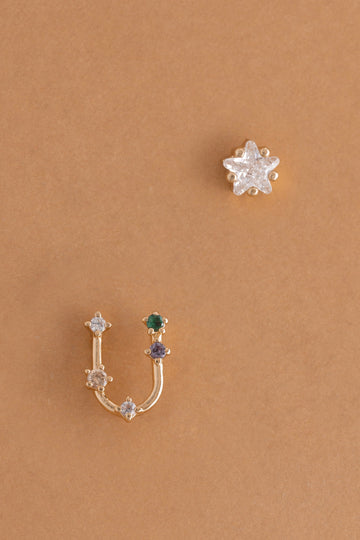 U Constellation Earrings - Nakamol