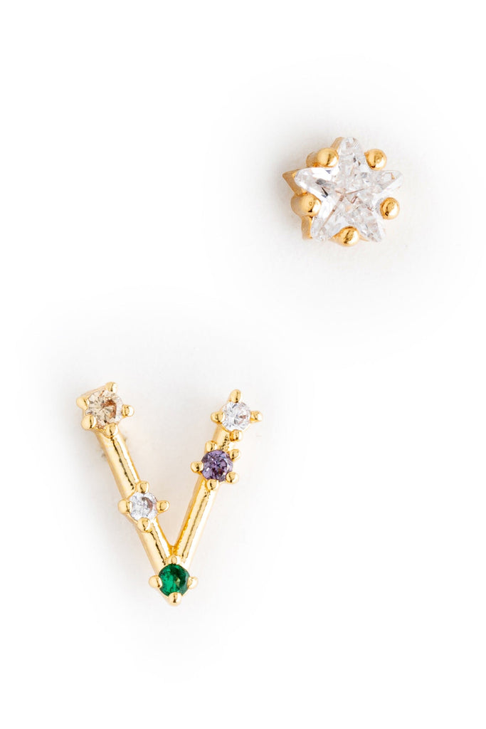 V Constellation Earrings - Nakamol