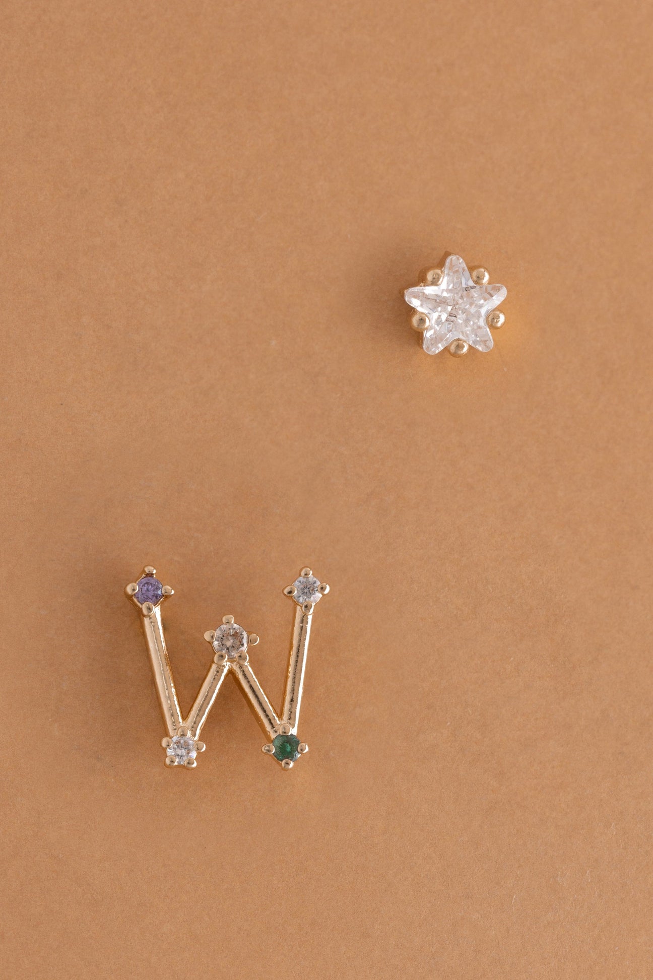 W Constellation Earrings - Nakamol