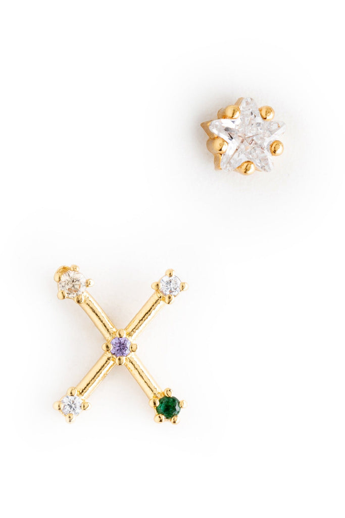 X Constellation Earrings - Nakamol
