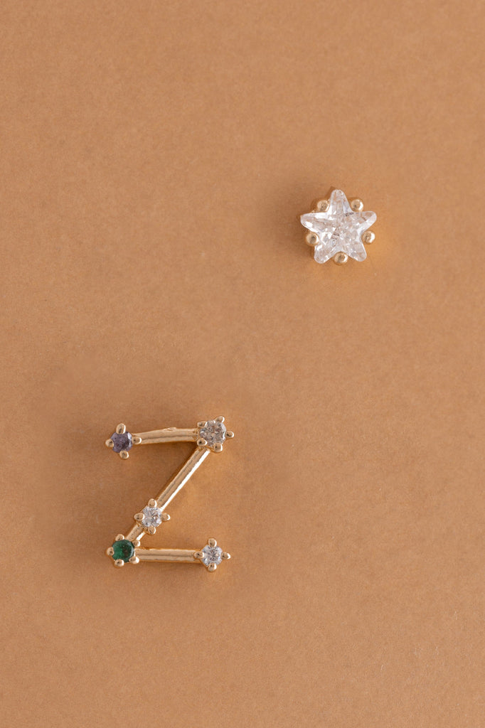 Z Constellation Earrings - Nakamol