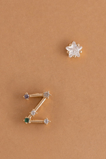 Z Constellation Earrings - Nakamol