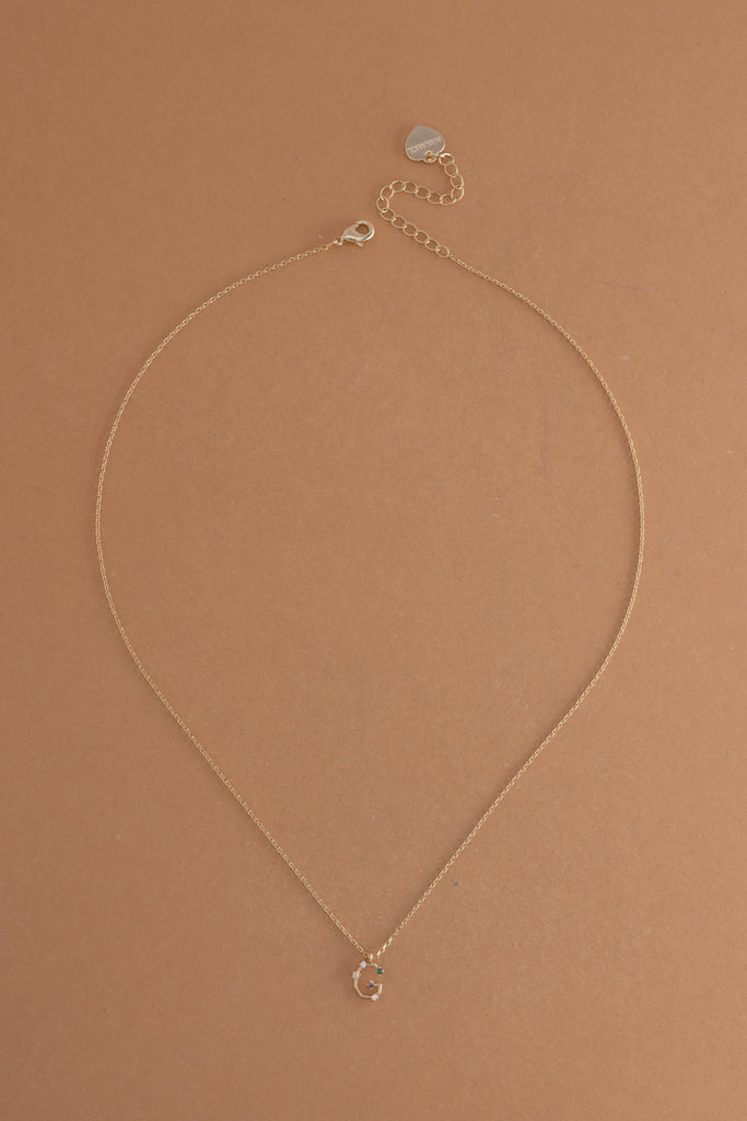 G Constellation Charm Gold Necklace - Nakamol