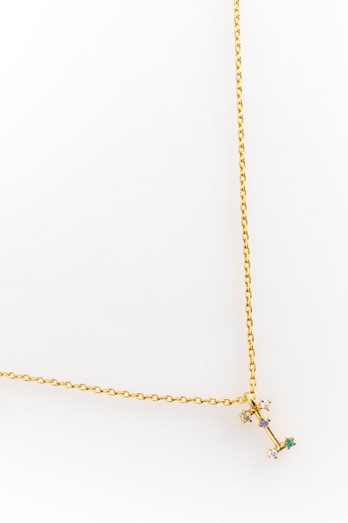 I Constellation Charm Gold Necklace - Nakamol