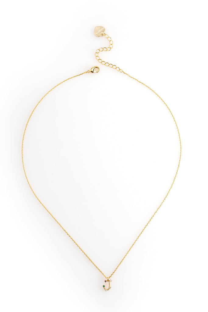 J Constellation Charm Gold Necklace - Nakamol