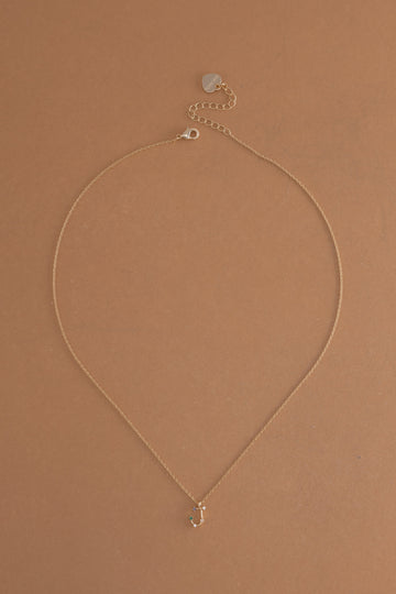 J Constellation Charm Gold Necklace - Nakamol