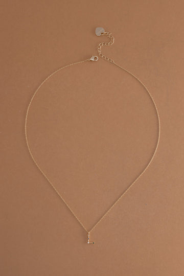 L Constellation Charm Gold Necklace - Nakamol
