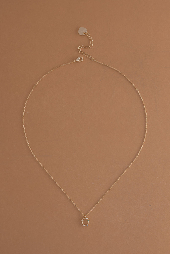 O Constellation Charm Gold Necklace - Nakamol