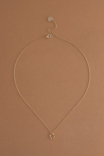 O Constellation Charm Gold Necklace - Nakamol
