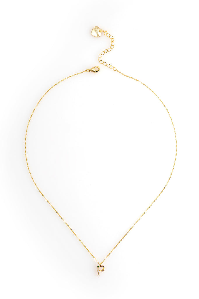 P Constellation Charm Gold Necklace - Nakamol