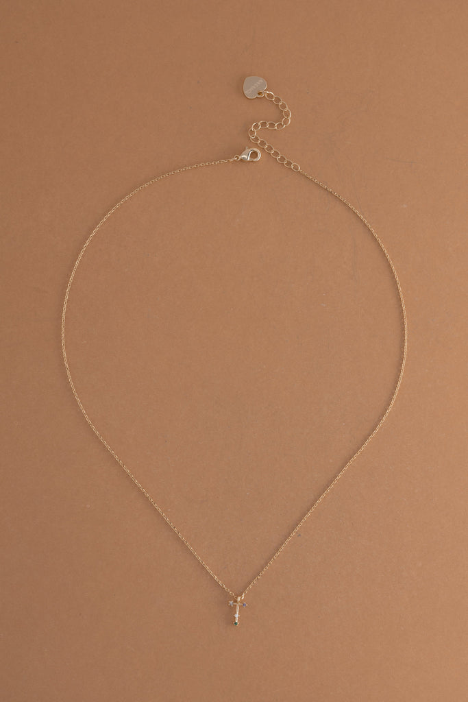 T Constellation Charm Gold Necklace - Nakamol