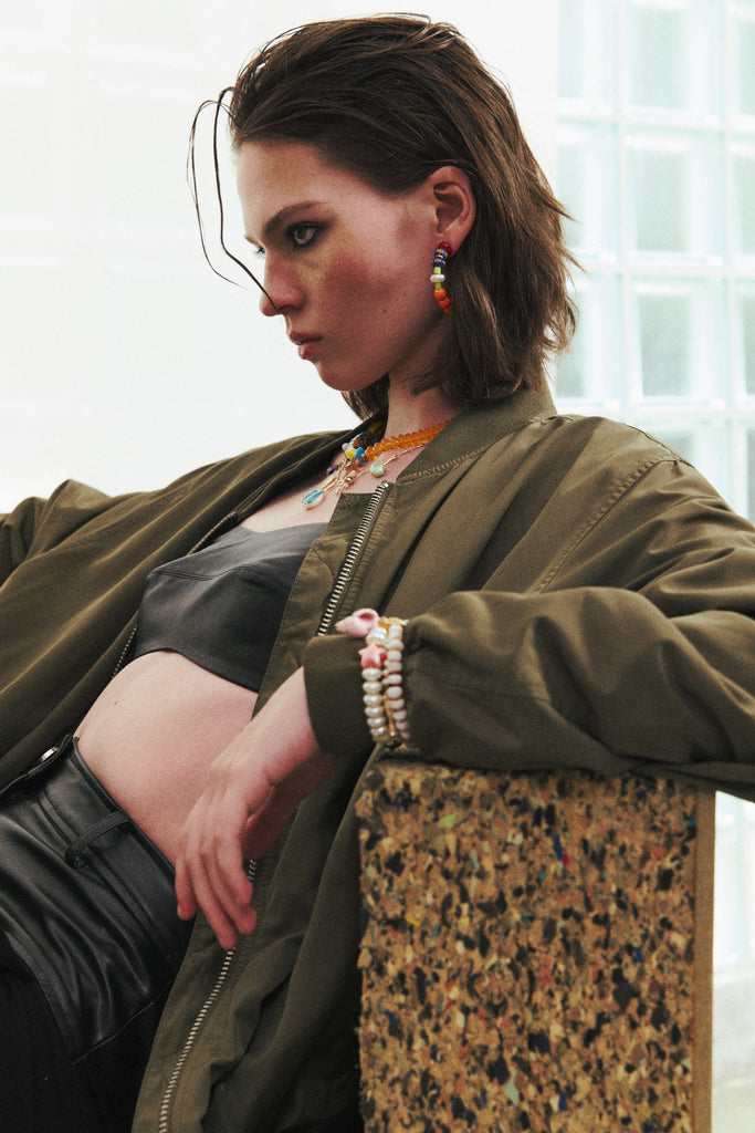 Blue Waves Charm Necklace - Nakamol