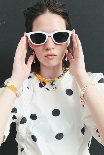 Lemon Cherry Beaded Necklace - Nakamol