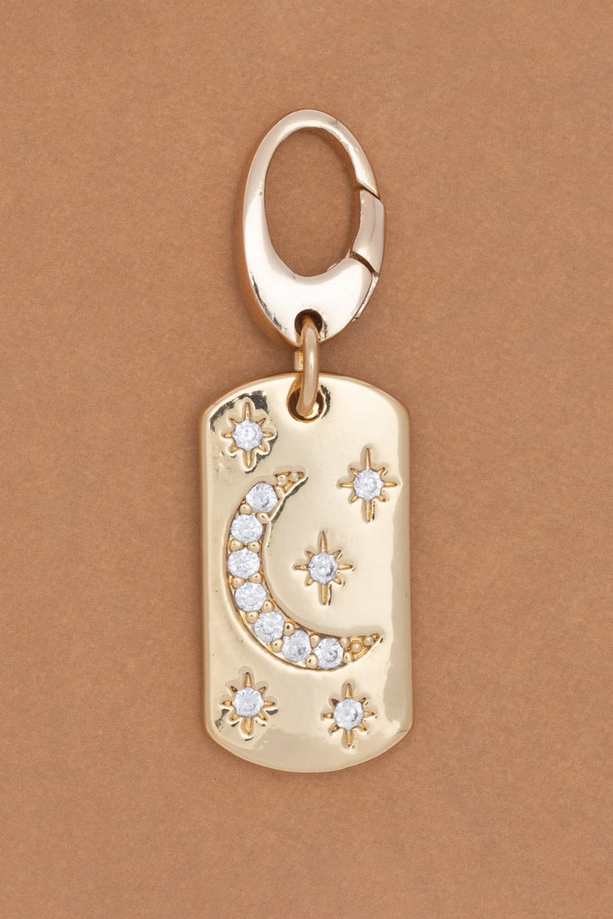 Midnight Sky Oval Clasp Charm - Nakamol
