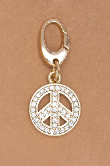 Peace Oval Clasp Charm - Nakamol