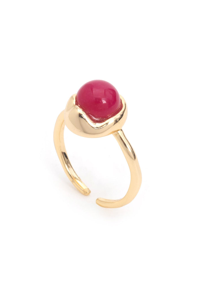 Ruby Gold Ring - Nakamol