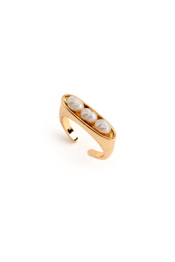 Pearl in a Pod Ring - Nakamol