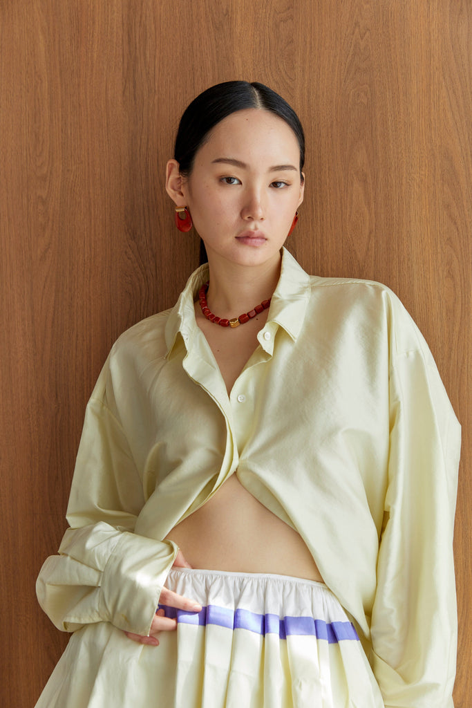 Brown Jasper Beaded Short Necklace - Nakamol