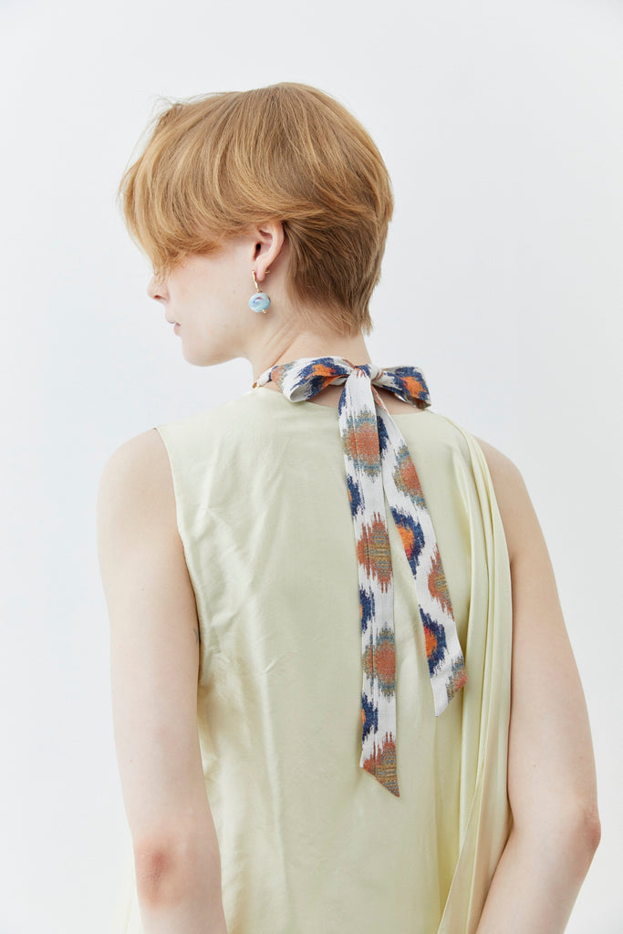 Mixed Bead Ribbon Necklace - Nakamol