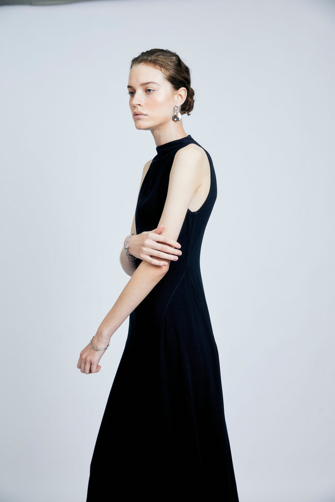 Double Drop Rhodium Earrings - Nakamol