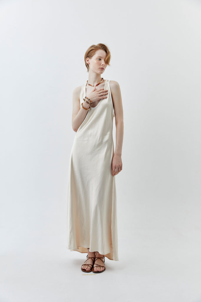 Brown Decorated Bead Stretchy Bracelet - Nakamol