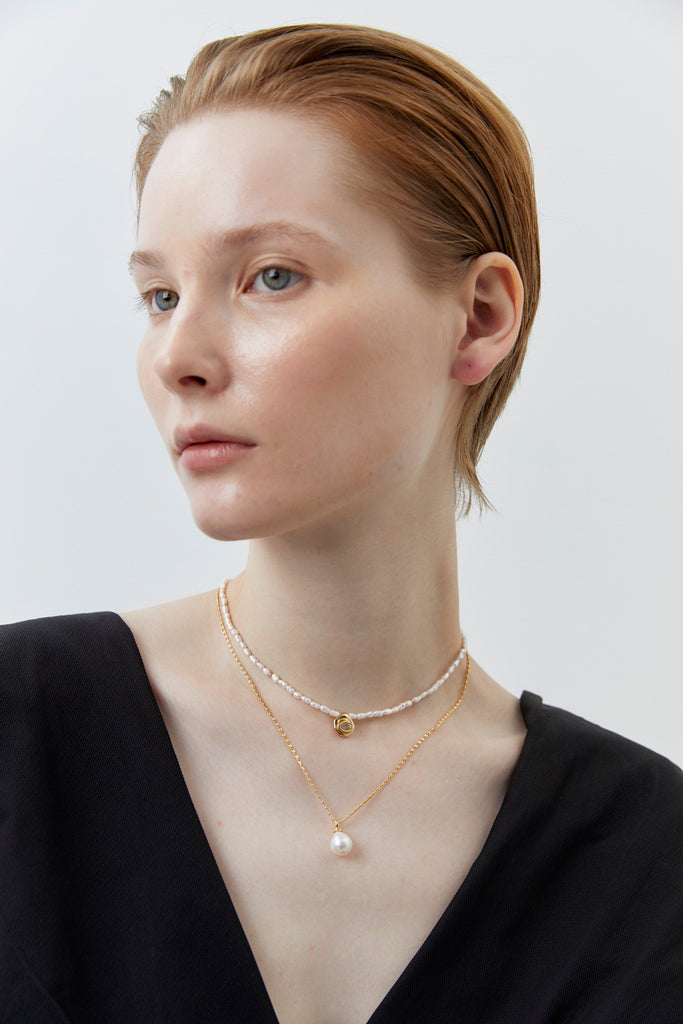 Crystal Single Strand Necklace - Nakamol