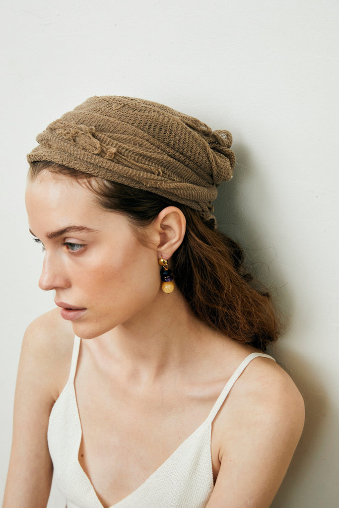 Mixed Crystal Drop Earrings - Nakamol