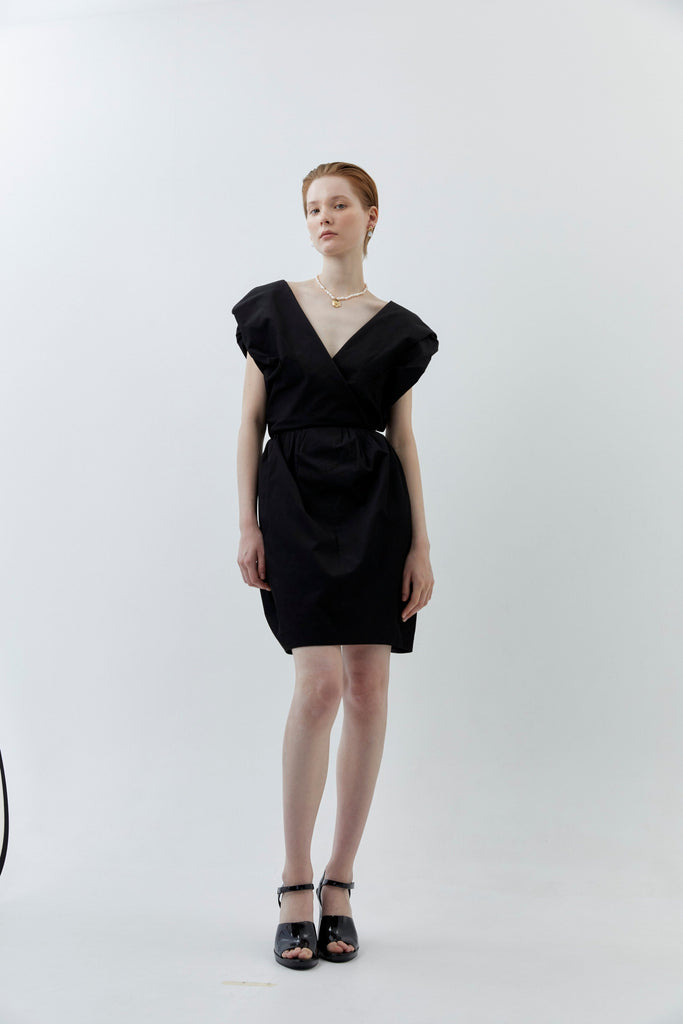 Square White Pearl Drop Earrings - Nakamol