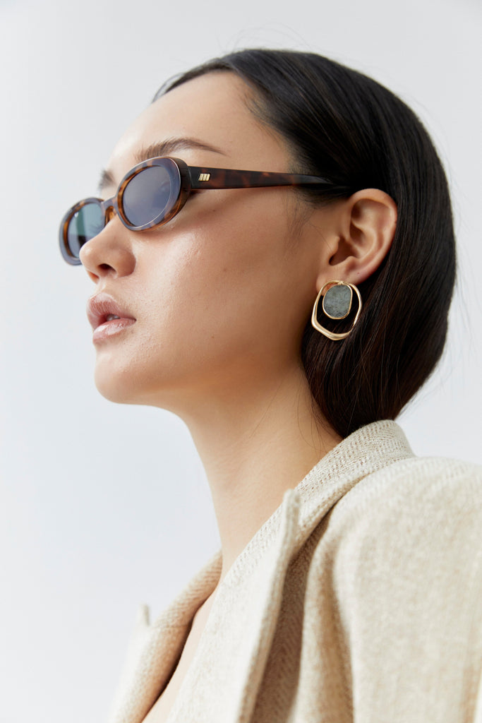 Labradorite Talisman Earrings - Nakamol