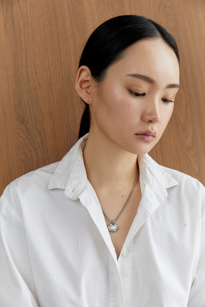 Classic White Pearl Necklace - Nakamol